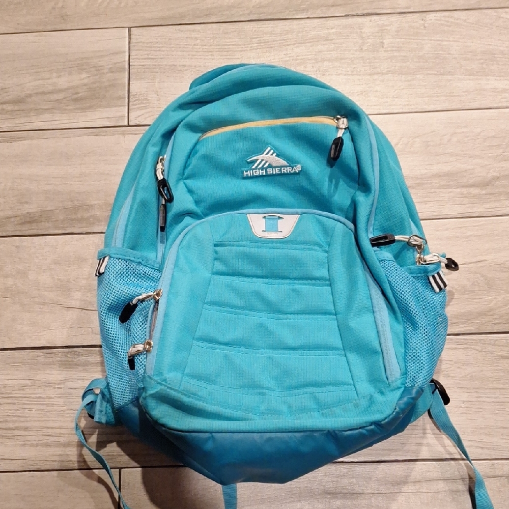 🍁High Sierra Teal Backpack with Multiple Compartments🍦